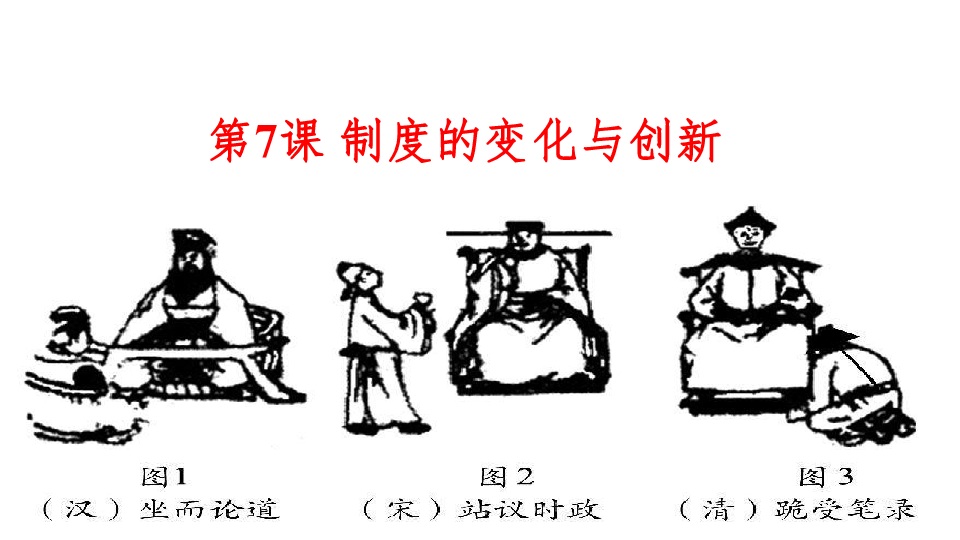第7课 隋唐制度的变化与创新 课件（35张PPT）