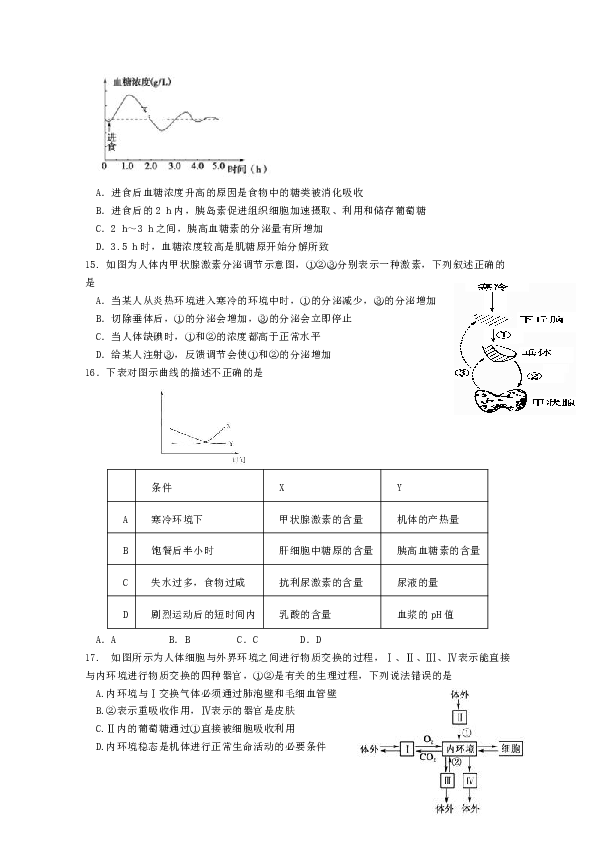 河南省郑州市106中学2018-2019学年高一下学期期中考试生物试题
