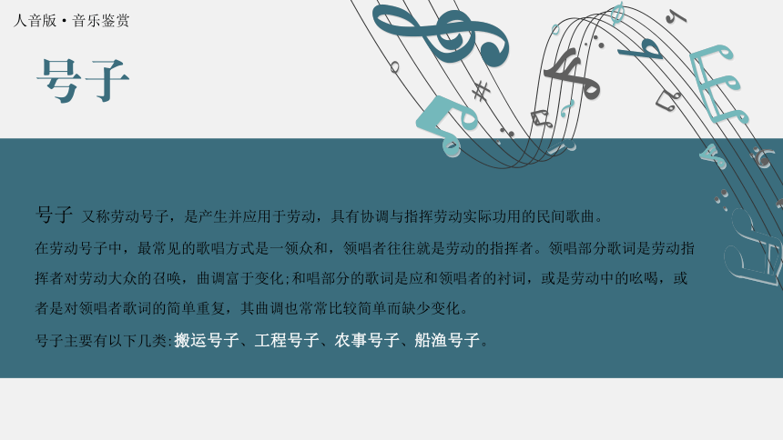 2.3 汉族民歌 课件-2022-2023学年高中音乐人音版（2019） 必修 音乐鉴赏(共20张PPT内嵌音频)-21世纪教育网