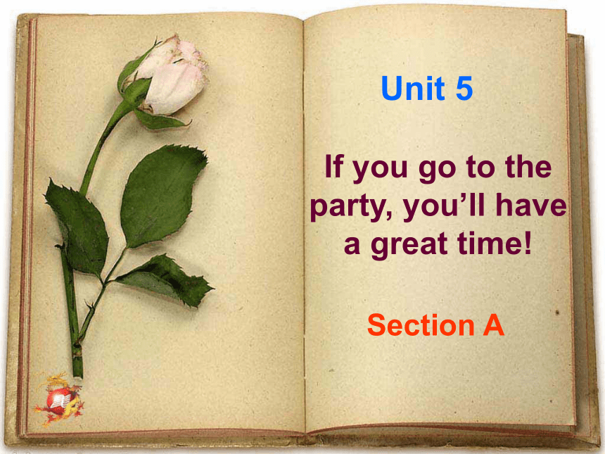 八年级下Unit 5 If you go to the party, you’ll have a great time!Section A（1a-2c)Period1