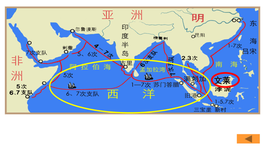 第23课 从郑和下西洋到闭关锁国 课件（共19张PPT）