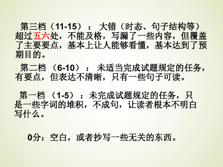 人教版高考英语复习书面表达-如何扩充句子课件 （共35张PPT）