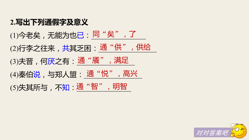 2018版高中语文人教版必修一第4课 烛之武退秦师(共64张PPT)