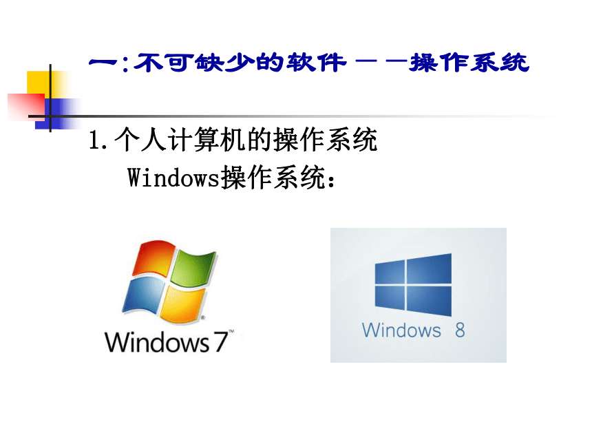 大连版（2015）八年级上册信息技术 2.计算机之魂--计算机软件系统 课件（25张幻灯片）