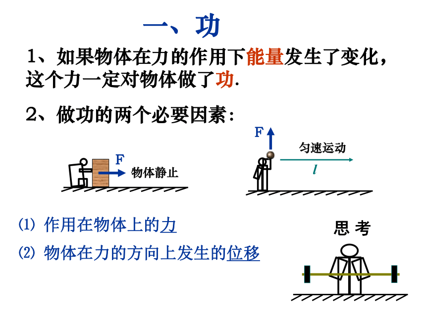 人教版高中物理必修二7.2 功(共20张PPT)