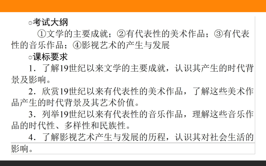 【师说】2017届高考历史（岳麓版）一轮复习（课件+练习）：第14单元　19世纪以来的世界文化（缺练习） （1份打包）