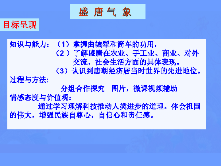 人教版新版七下第3課 盛唐氣象 課件(63張)