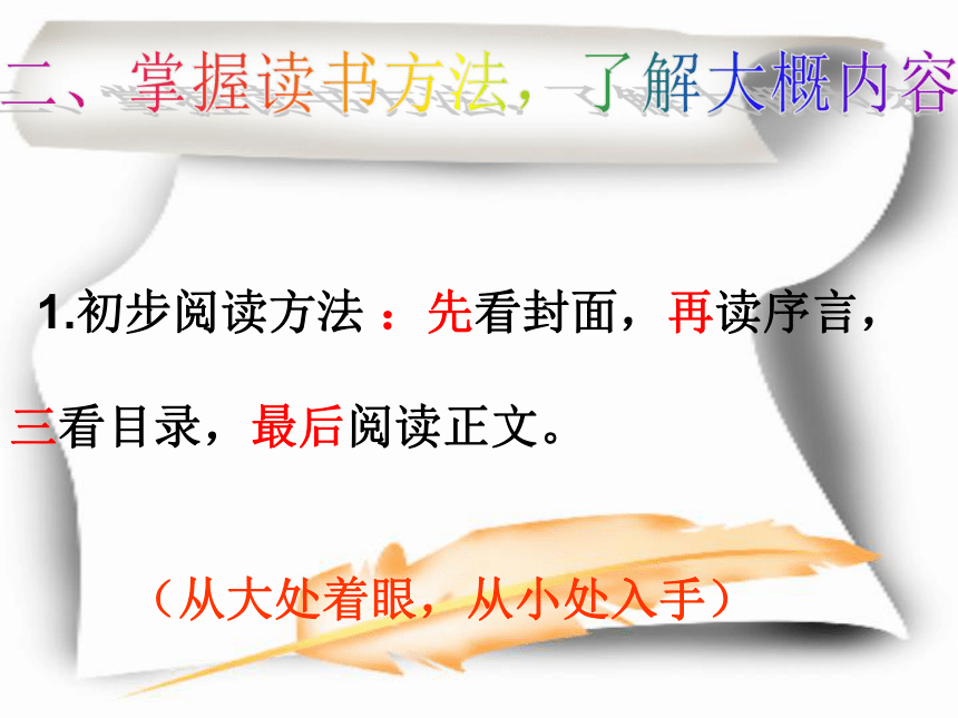 《爱的教育》阅读指导  课件