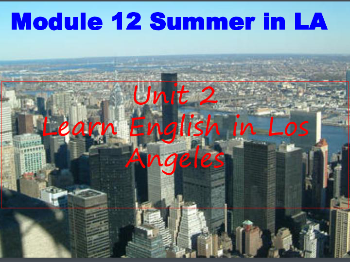 九年级上>Module 12 Summer in LA>Unit 1 Your host family is meeting you at the airport.