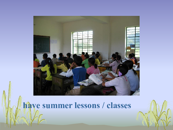 Lesson 48 Li Ming’s Summer Holiday 课件23张PPT