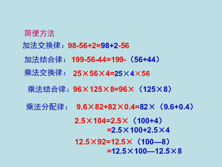 六年级下册数学课件第7单元  总复习 第3课时 数的运算苏教版 (共30张PPT)