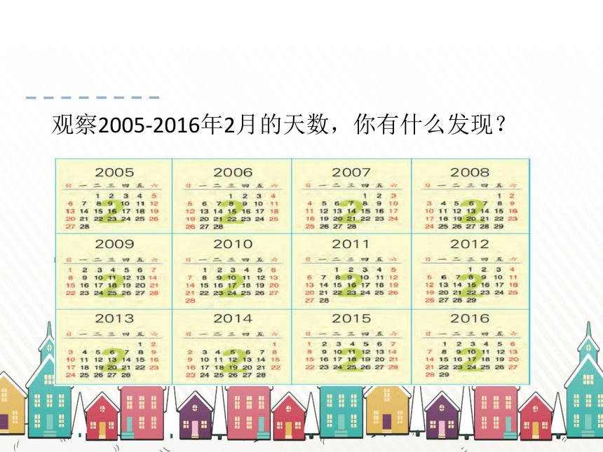 蘇教版數學三年級下冊第五單元第2課時認識平年和閏年課件共28張ppt