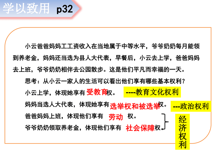 八年级道德与法治下册3.1公民基本权利课件（46张ppt）