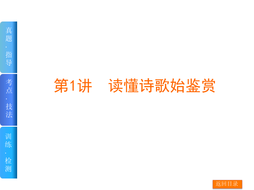 【高考复习方案 全国新课标版】2016届高三语文一轮复习（课件）：专题八　诗歌阅读（课时作业包含在课件里）