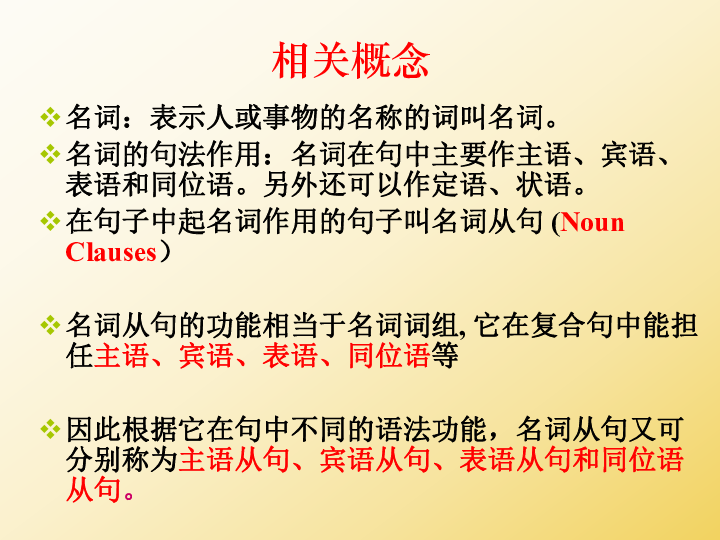 Unit 1 The world of our senses Grammar and usage 名词性从句课件（77张）